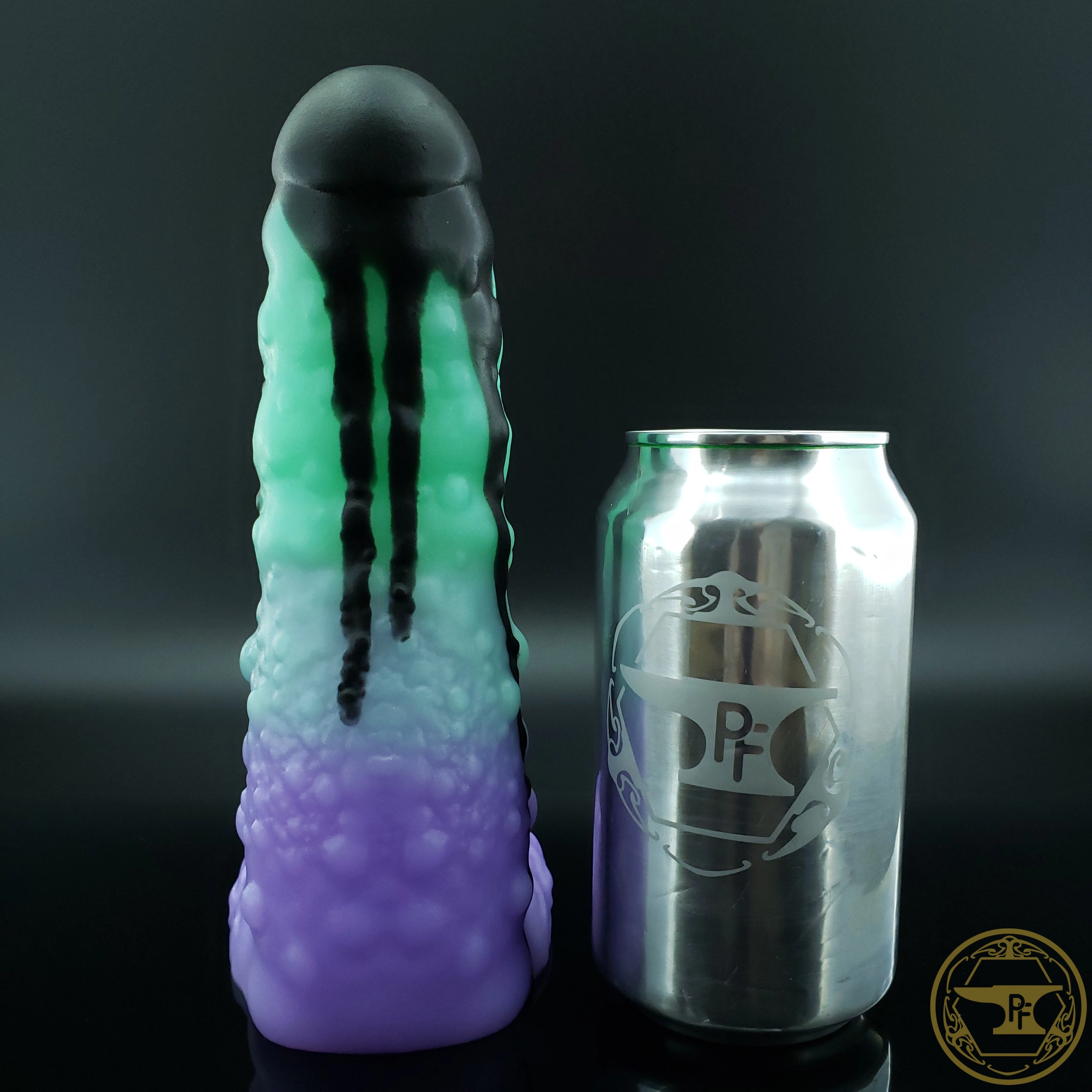 |SOLD OUT| Medium Troll, Soft 00-30 Firmness, Goth Mermaid Drip Fades, 6080
