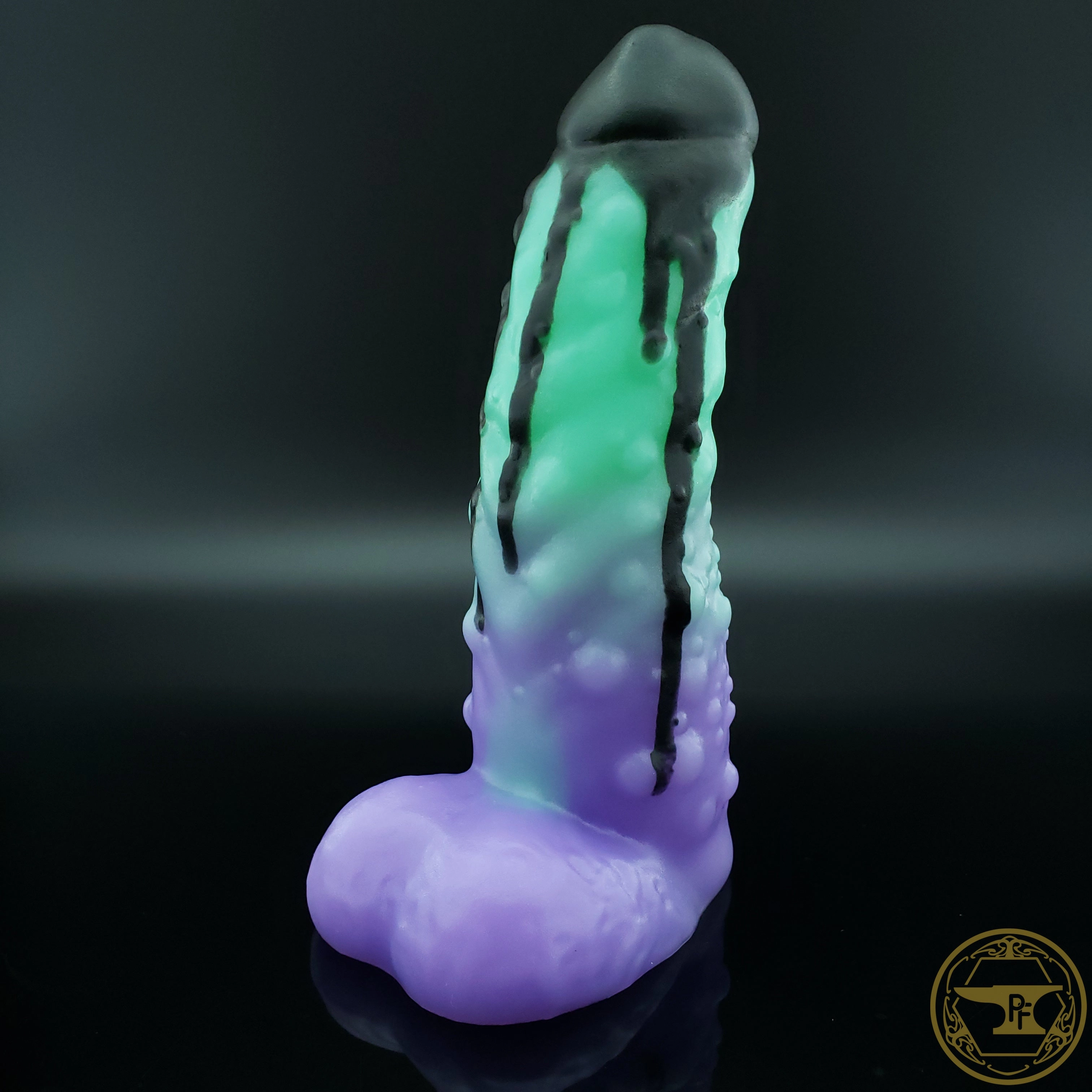 |SOLD OUT| Medium Troll, Soft 00-30 Firmness, Goth Mermaid Drip Fades, 6080