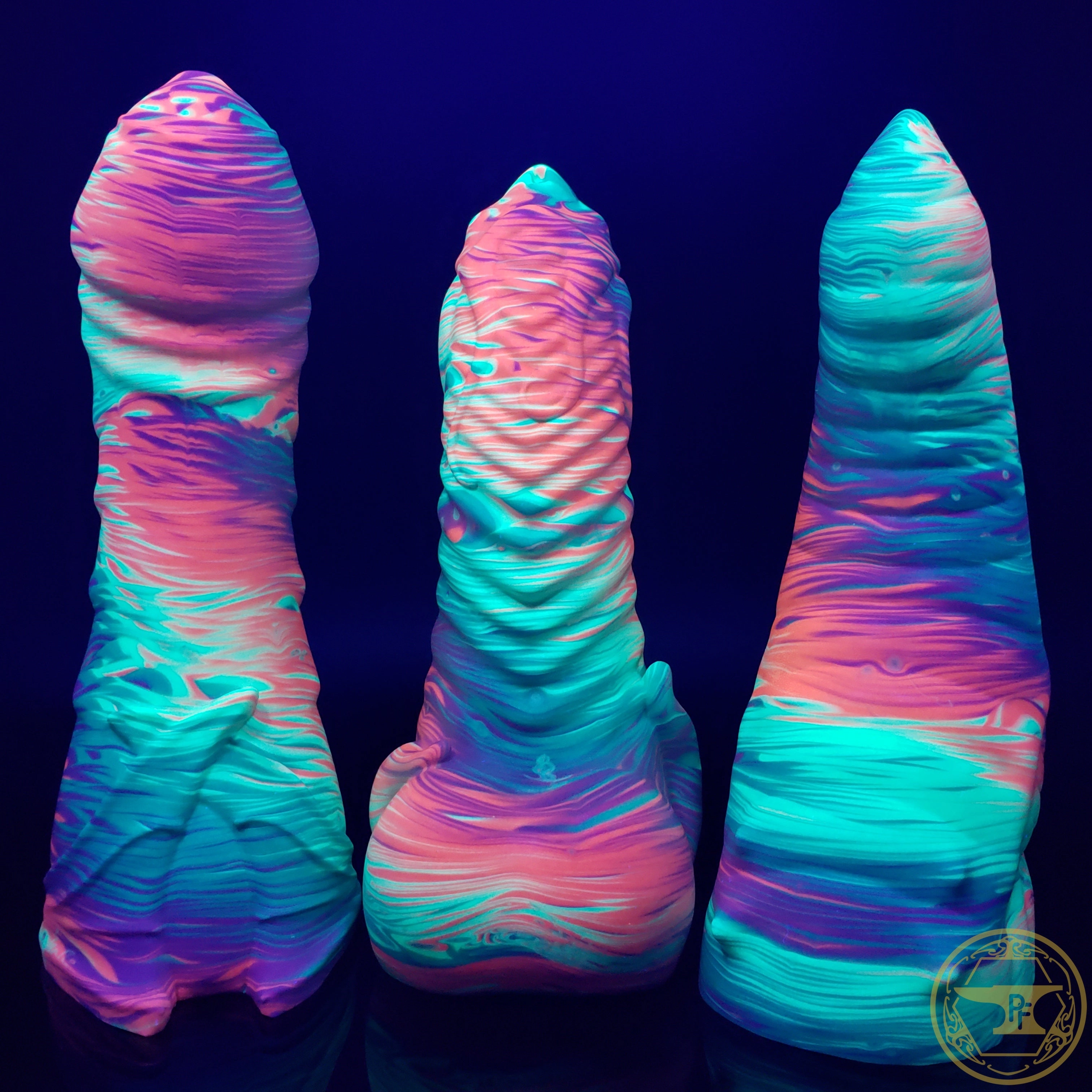 |SOLD OUT| Small Kobold, Medium 00-50 Firmness, Springy Pastel Rainbows, 6068