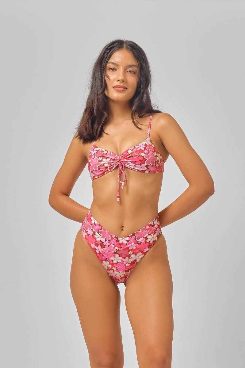 Sophia Scrunched Top / Surfer Girl '94 FINAL SALE