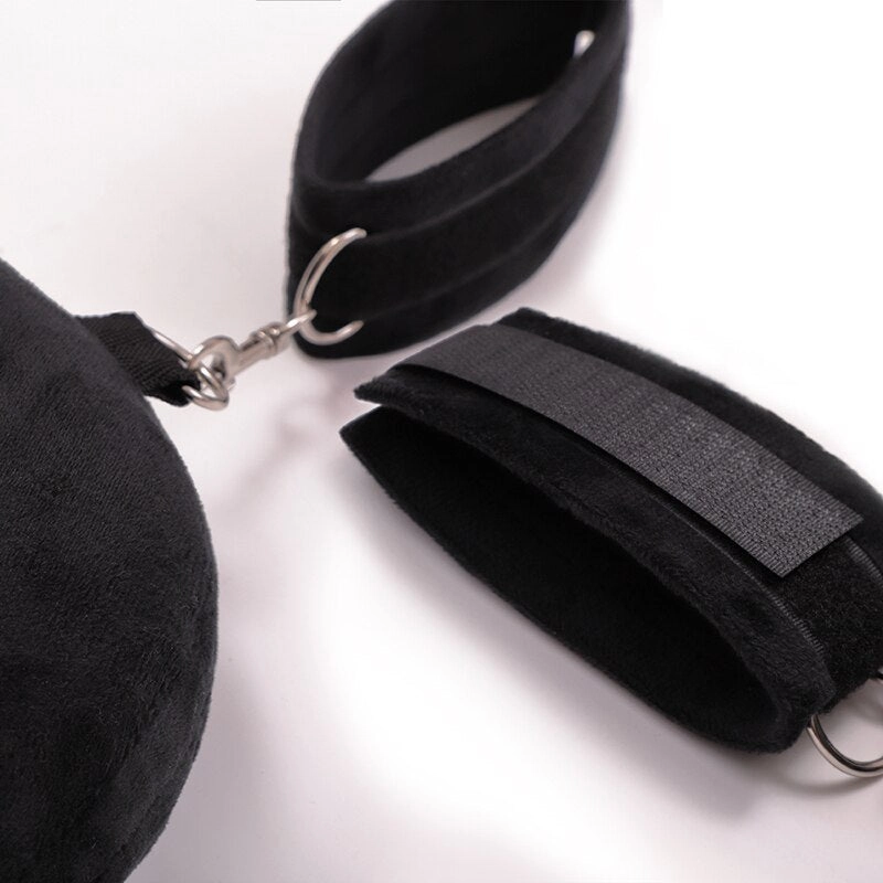Split Leg Pillows Bondage Set Ankle Cuffs Handcuffs Leg Cuffs Sex Pillow