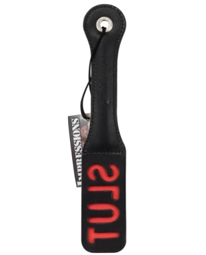 Sportsheets 12 Leather Slut Impression Paddle