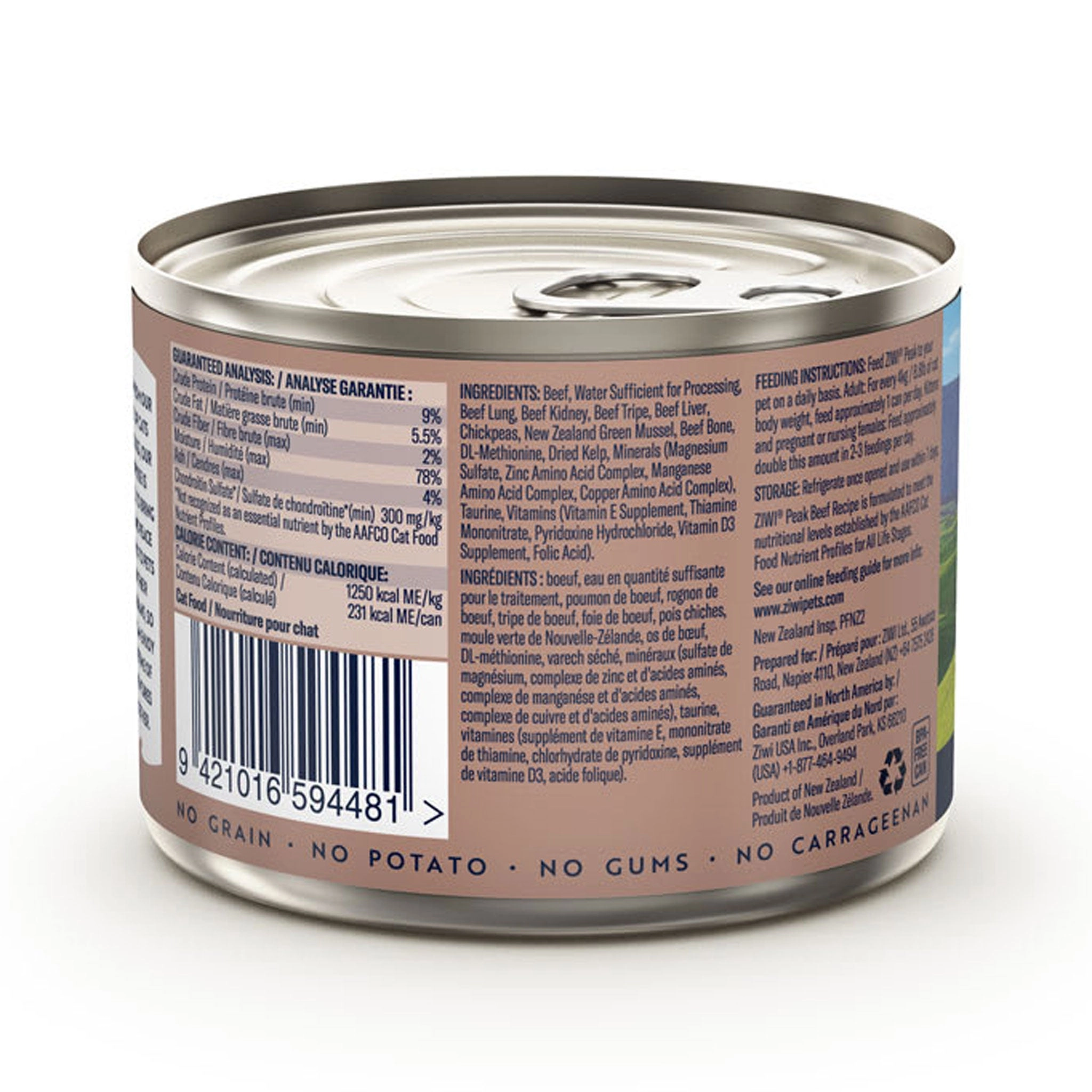 Ziwi Beef Cat Can